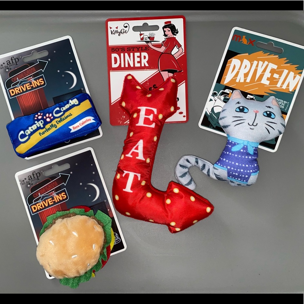 Drive In/Diner KitNip Box Toys!